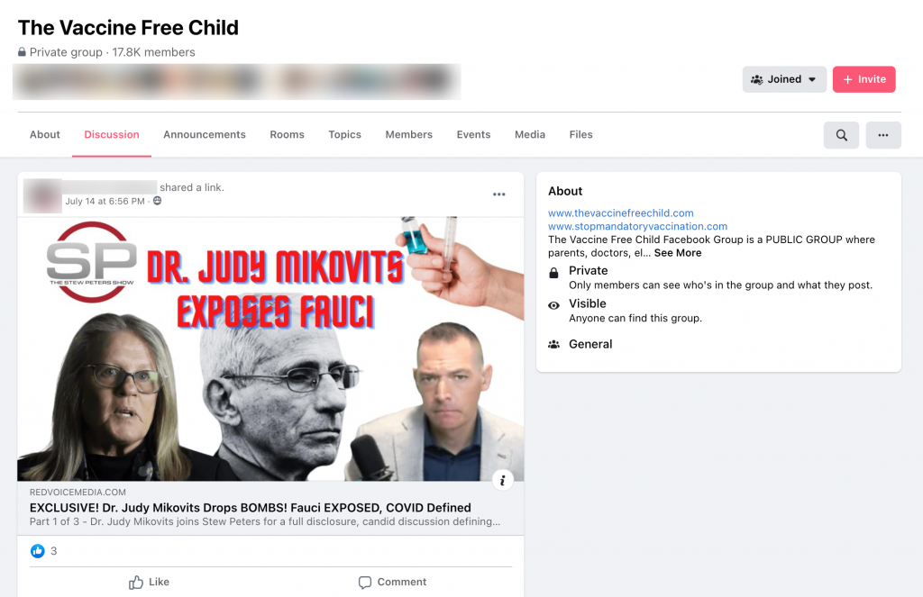 Despite Facebook's COVID-19 promises, anti-vaccine groups are thriving